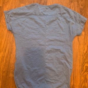 Adidas top, youth medium. Light blue